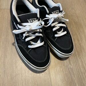 Vans Classic Black and White Low-Tops